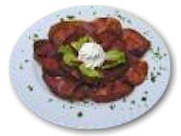 Bresaola con caprino