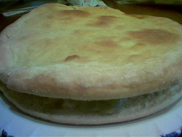 Focaccia ripiena di bietole