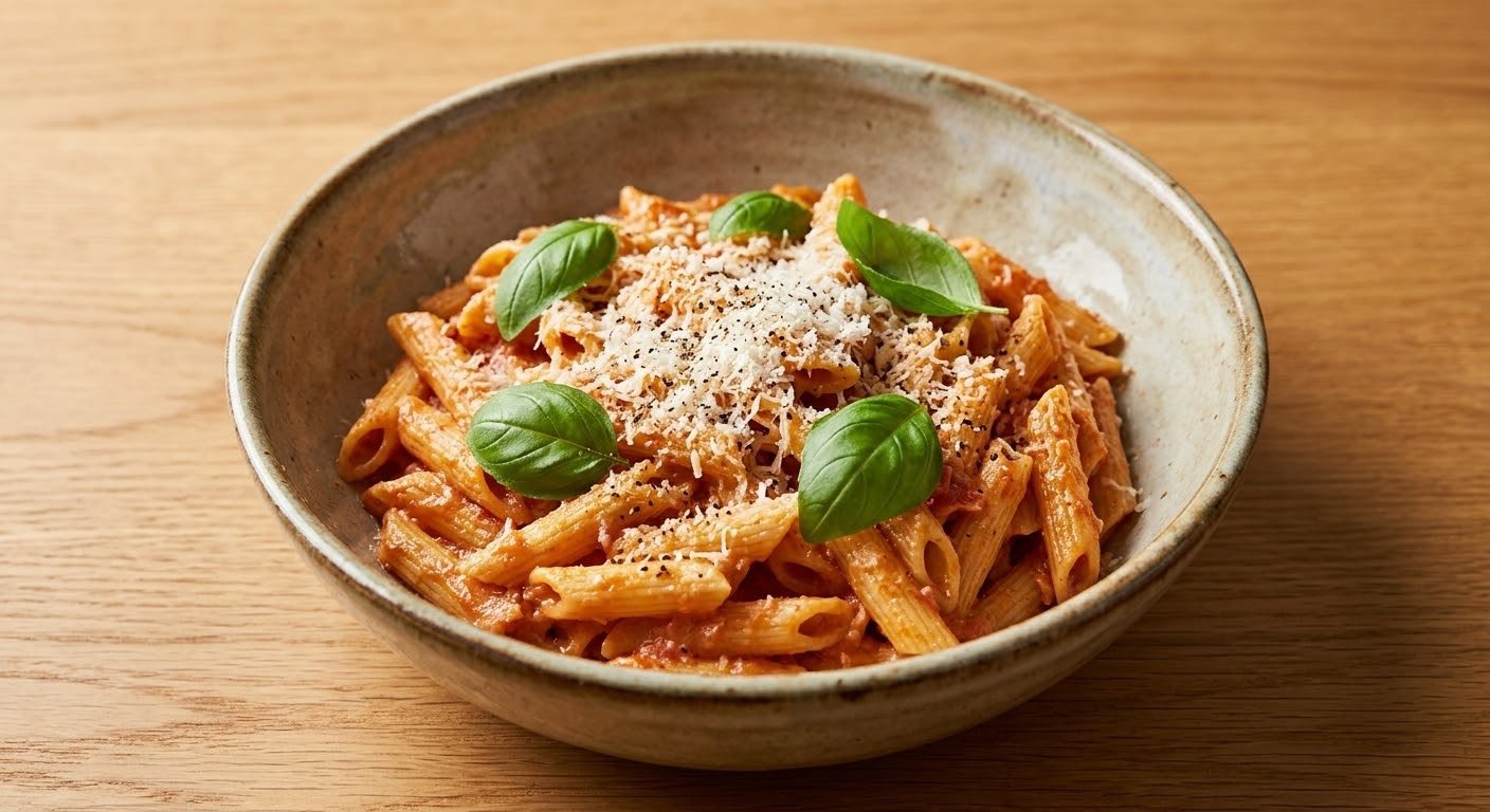 Pasta cremosa al pomodoro