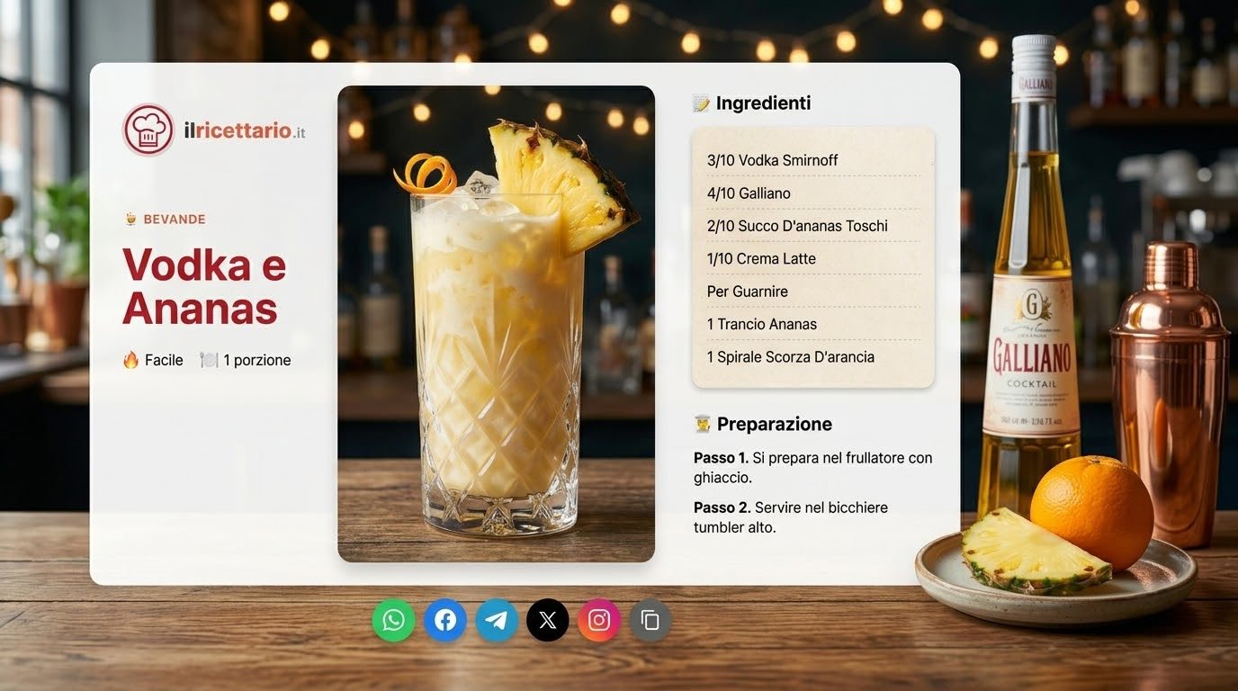 Vodka e Ananas