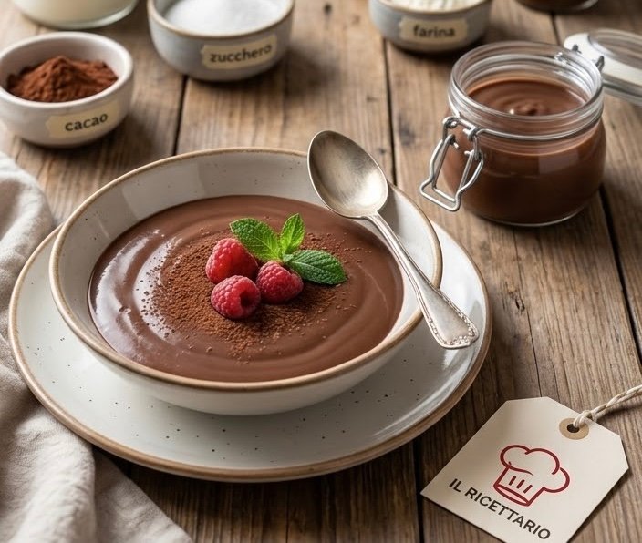 Budino al cioccolato (Bimby)